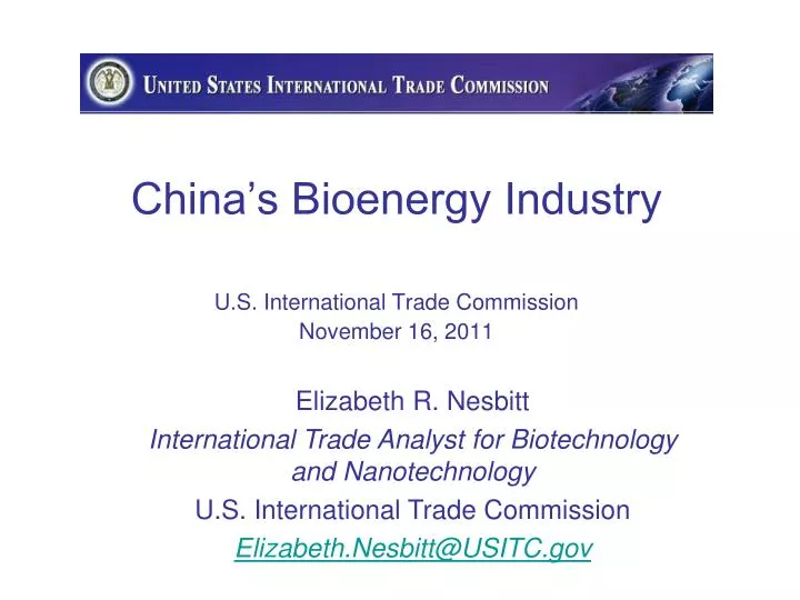 china s bioenergy industry