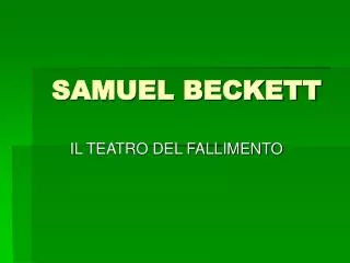 samuel beckett