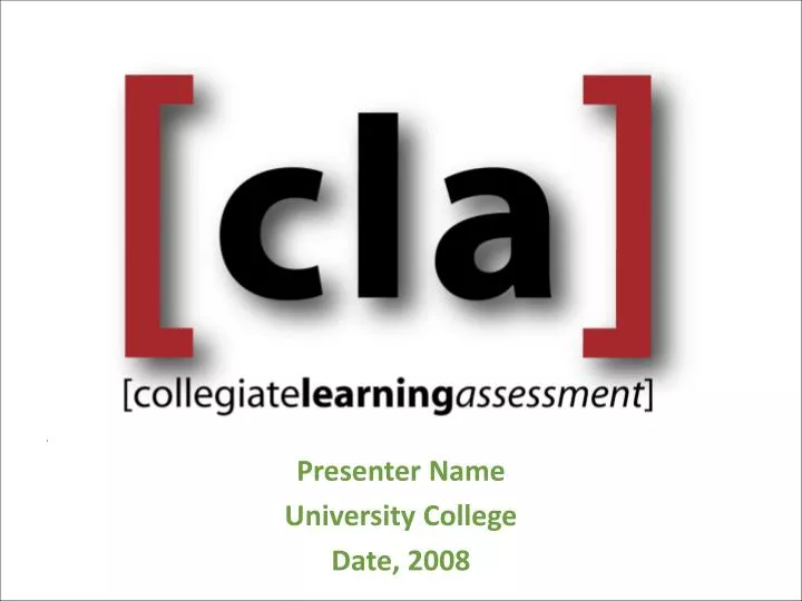 presenter name university college date 2008