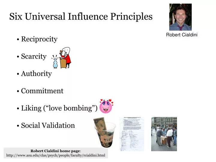 six universal influence principles
