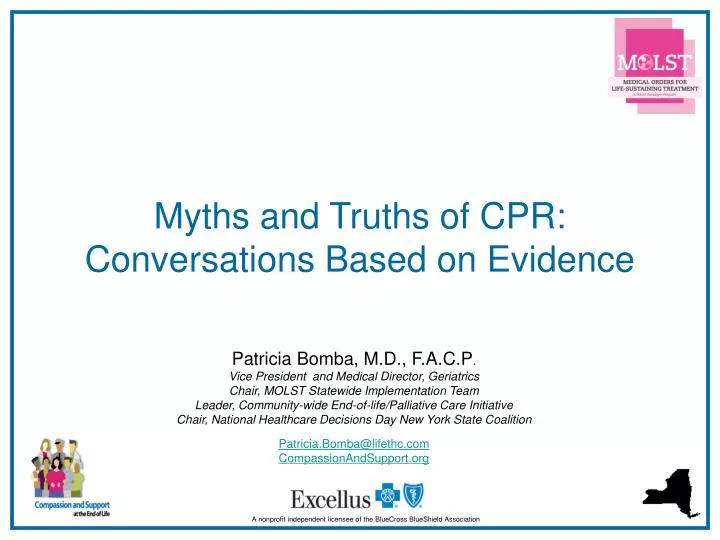 myths and truths of cpr conversations based on evidence