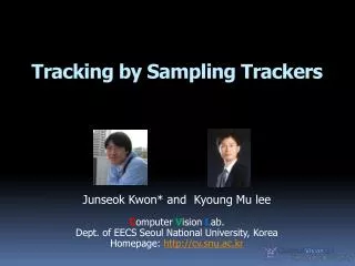Tracking by Sampling Trackers