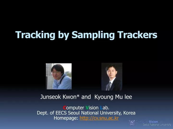tracking by sampling trackers
