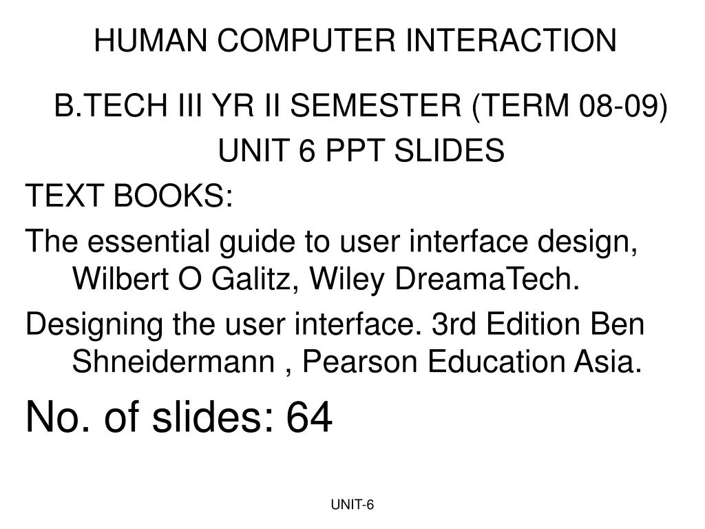 PPT - HUMAN COMPUTER INTERACTION PowerPoint Presentation, free download ...