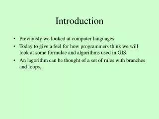 Introduction