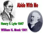 Abide With Me - slide 1