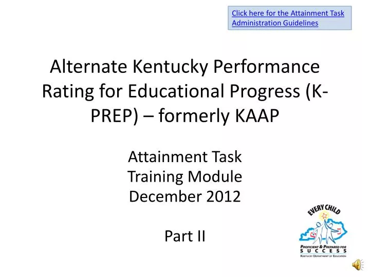 alternate kentucky performance rating for educational progress k prep formerly kaap
