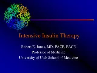 Intensive Insulin Therapy