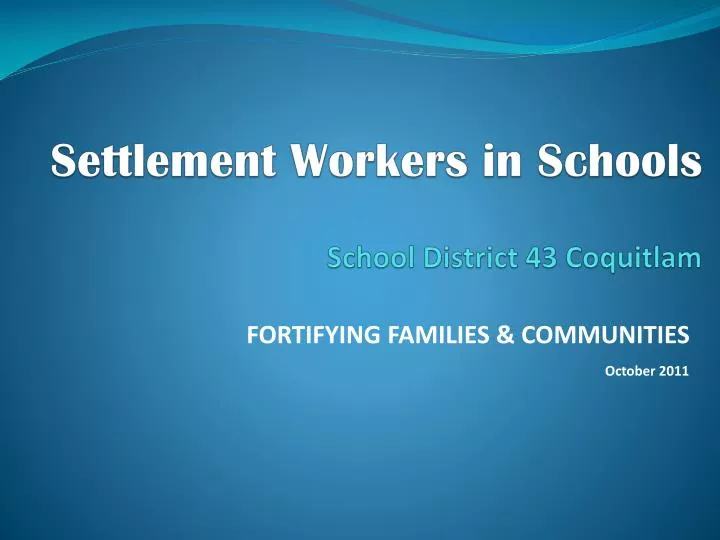 settlement workers in schools school district 43 coquitlam