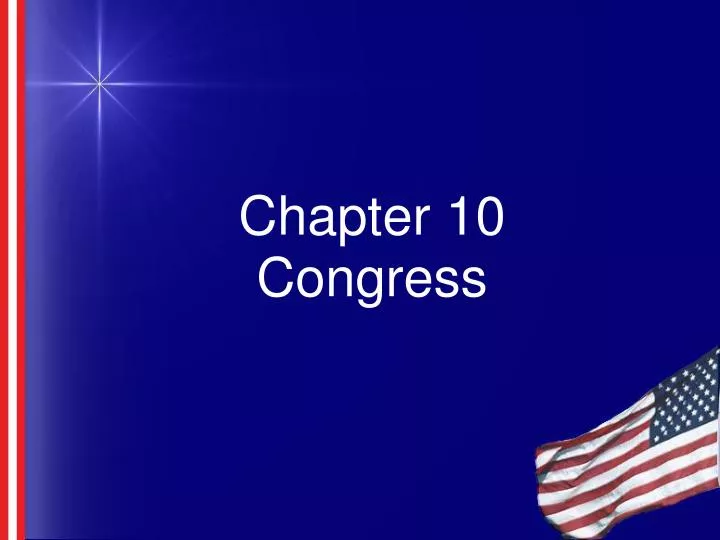 chapter 10 congress