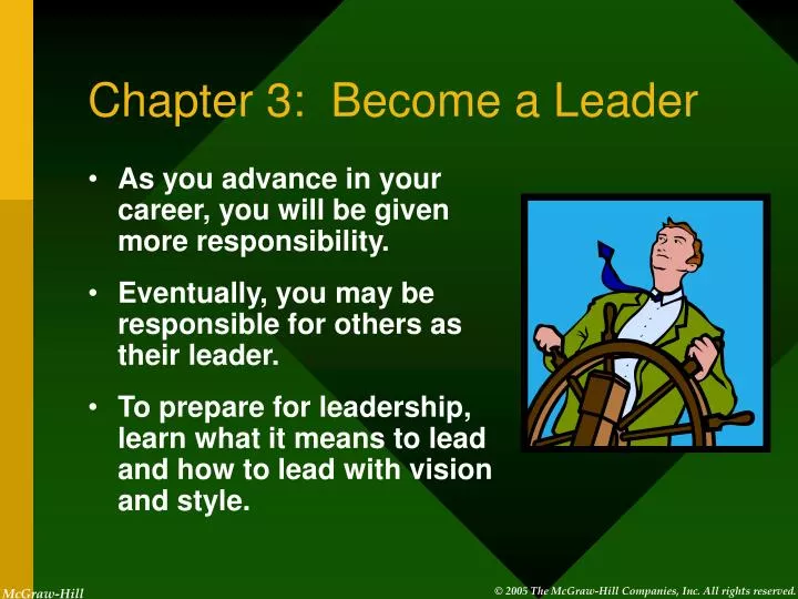 chapter 3 become a leader