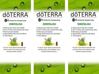 Natural way to take care of health 50 to 70 times more powerful than herbs Kill viruses and bacteria Safe benefits witho