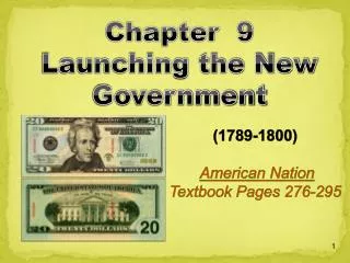 (1789-1800) American Nation Textbook Pages 276-295