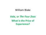Unveiling William Blake's Mythical Universe: The Four Zoas Unpacked - slide 1