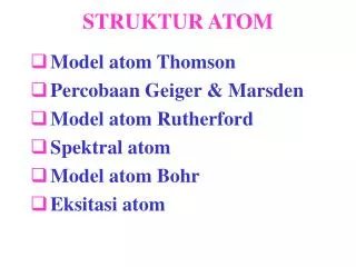 struktur atom