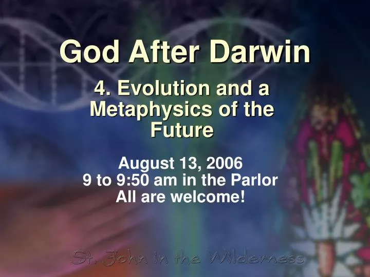 god after darwin