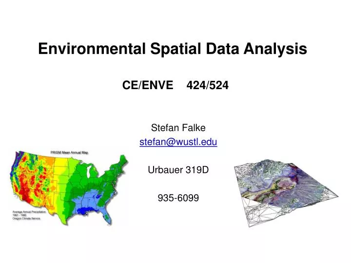 environmental spatial data analysis