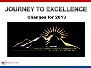 JOURNEY TO EXCELLENCE