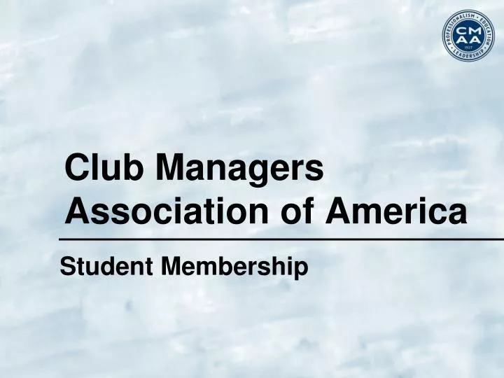 club managers association of america