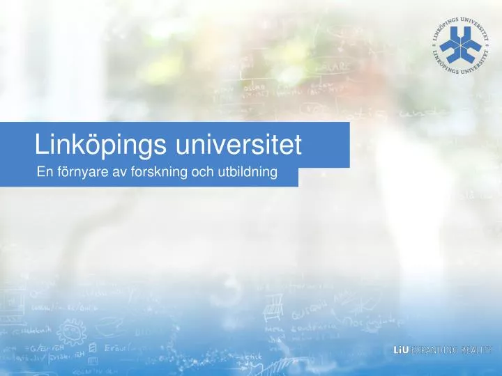 link pings universitet