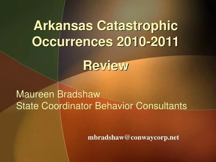 maureen bradshaw state coordinator behavior consultants