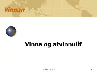 vinnan