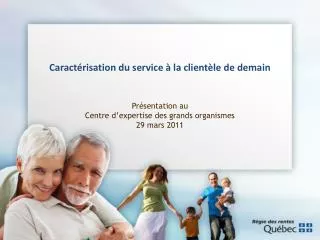 caract risation du service la client le de demain