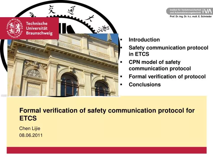 formal verification of safety communication protocol for etcs