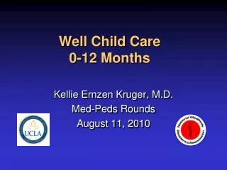 Well Child Care 0-12 Months