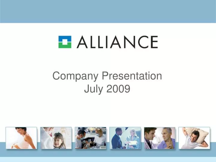 company presentation july 2009