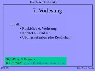 7 vorlesung
