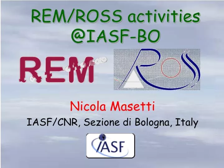 rem ross activities @iasf bo