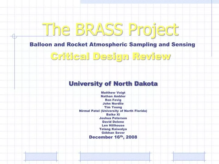 the brass project