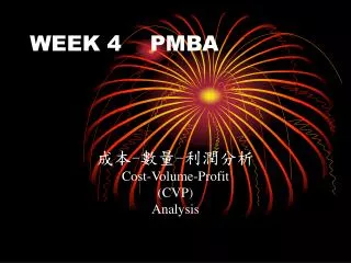 week 4 pmba