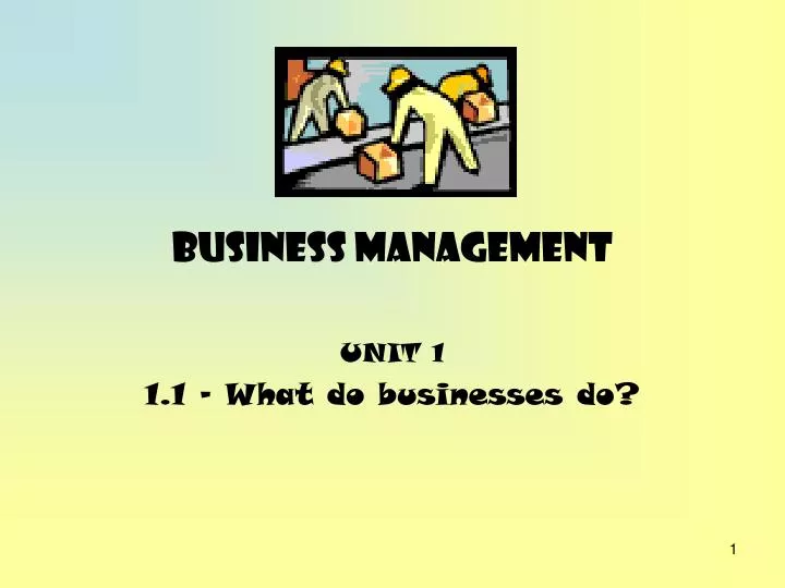 business management