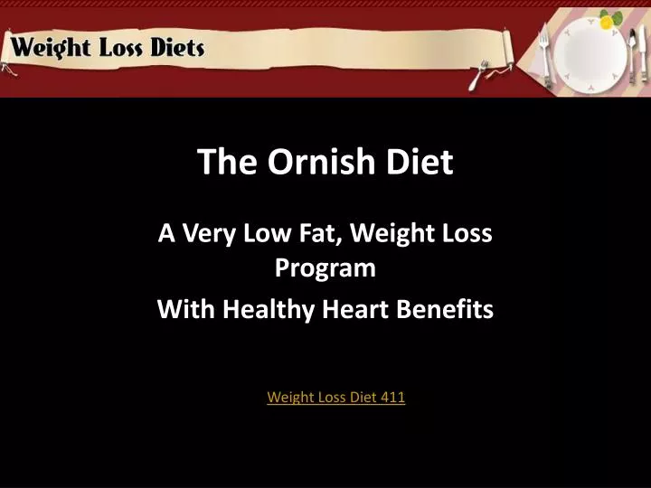 the ornish diet