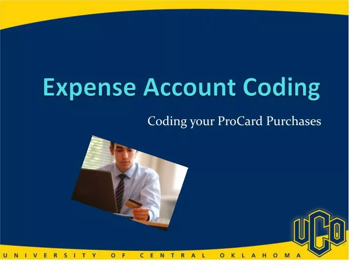 expense account coding