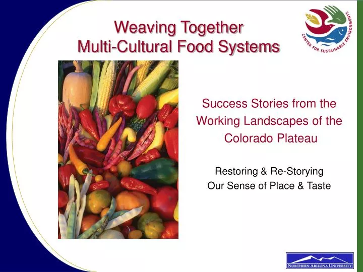 weaving together multi cultural food systems