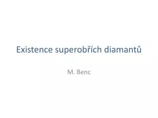 existence superob ch diamant