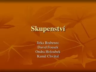 skupenstv