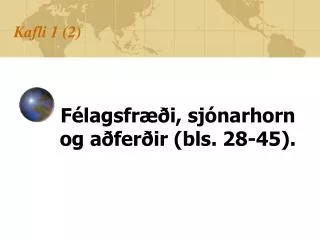kafli 1 2