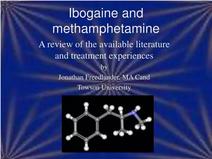 ibogaine and methamphetamine