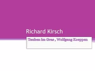 Richard Kirsch