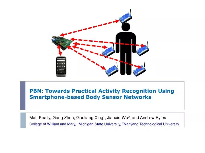 pbn towards practical activity recognition using smartphone based body sensor networks