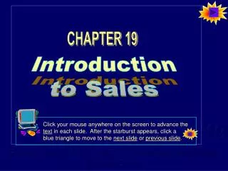Introduction to Sales