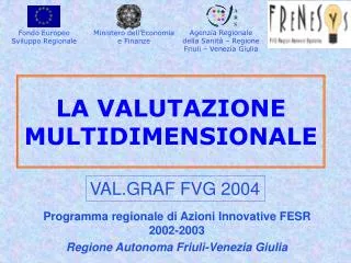 la valutazione multidimensionale