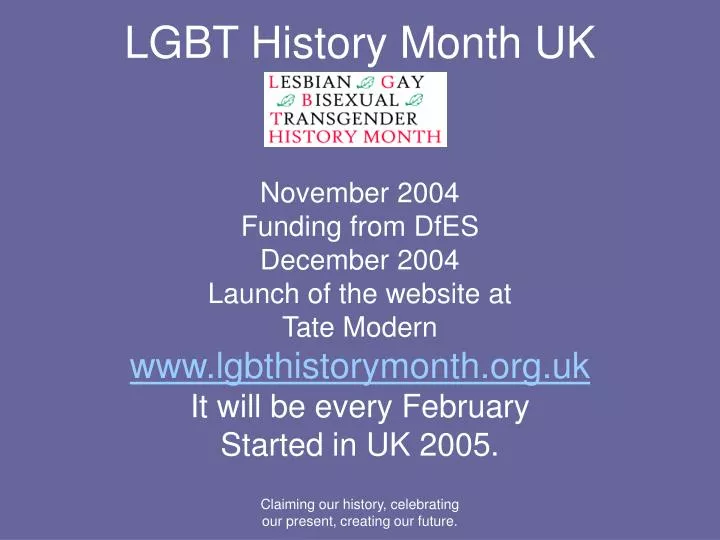 lgbt history month uk