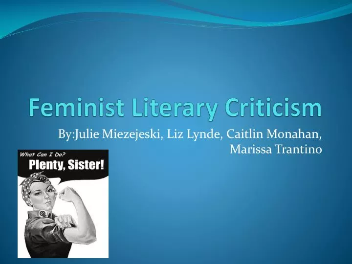 feminist literary criticism
