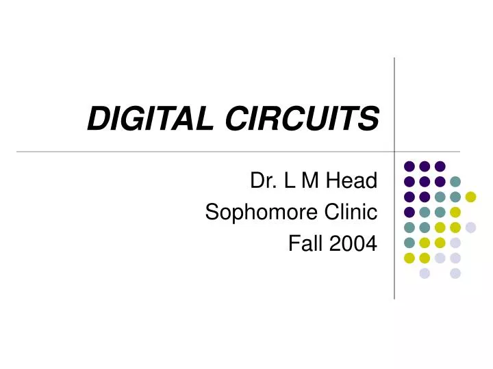 digital circuits