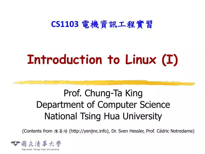 introduction to linux i